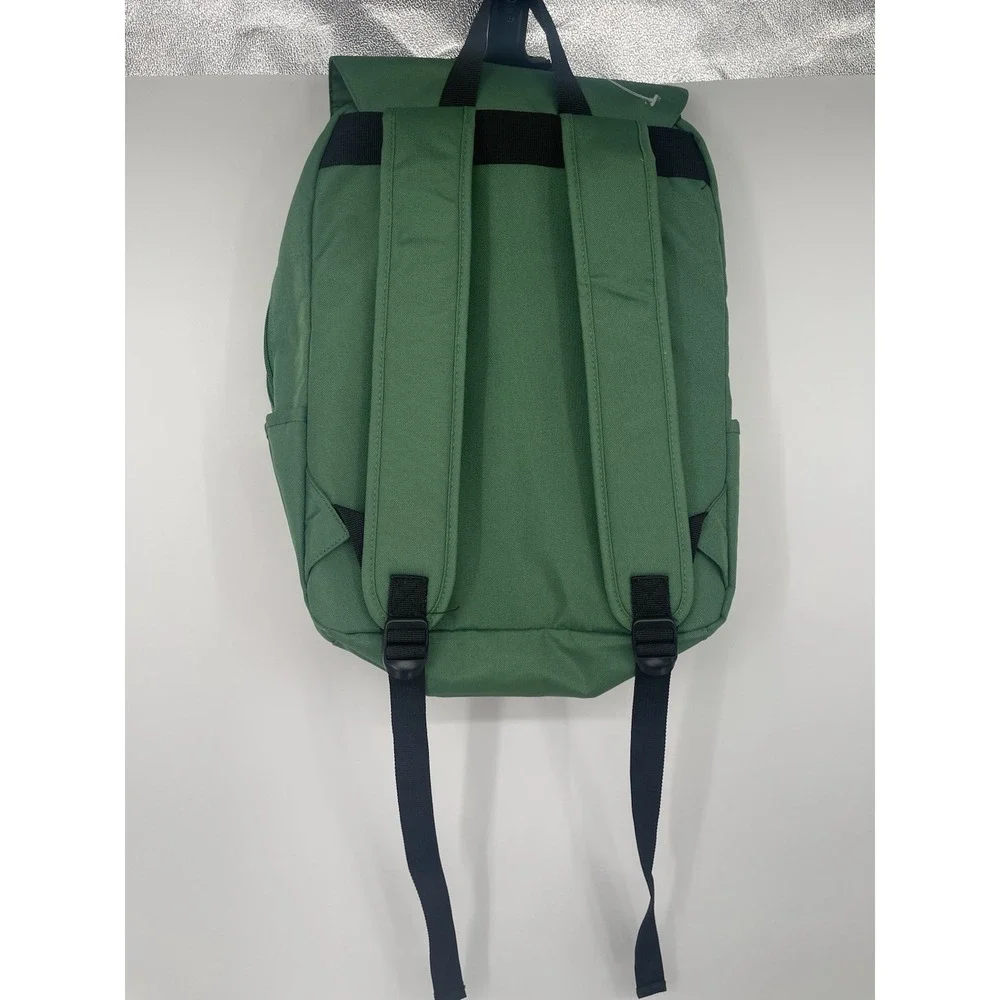 Arbonne Nature BackPack Limited Edition ~‎ Green W/Brown Straps